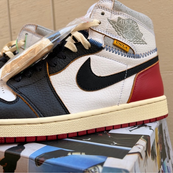 Jordan 1x UnionLA Black toe - Picture 6 of 9